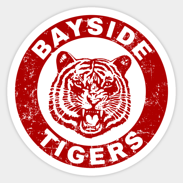 Bayside Tigers Sticker by The Moon Child